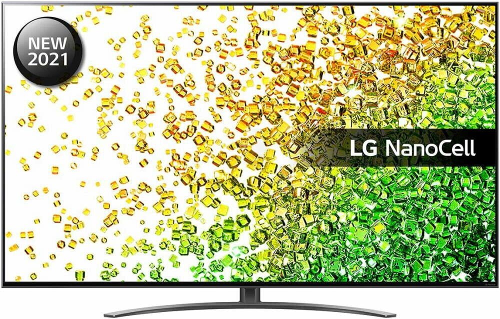 50" Телевизор LG 50NANO866PA 2021 NanoCell, HDR, LED, темный металлик