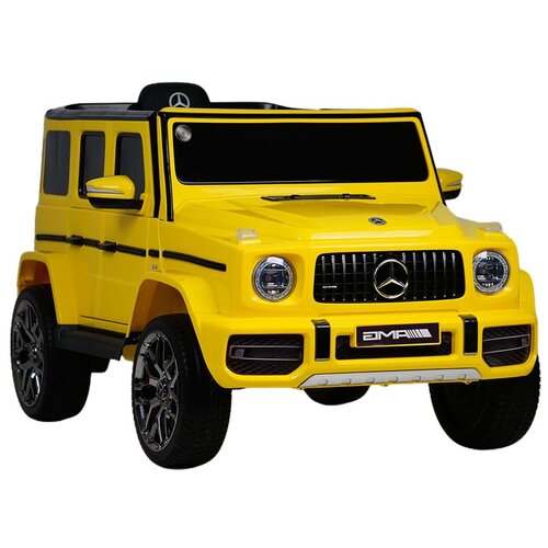 RiverToys Автомобиль Mercedes-Benz G63 T999TT, yellow детский электромобиль mercedes benz g63 черный