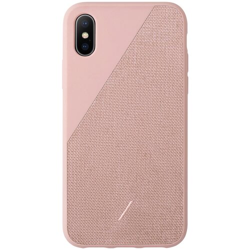 фото Чехол-накладка native union clic canvas для apple iphone xs rose