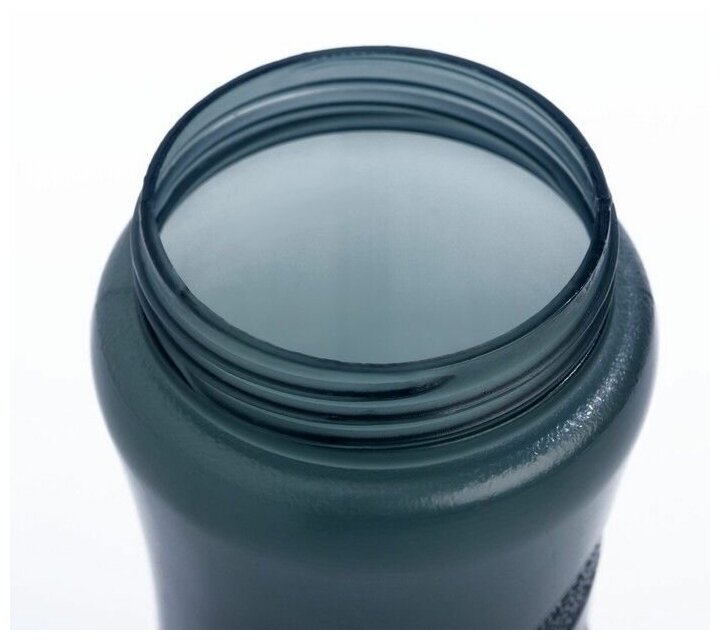 Бутылка для воды, объем 500 мл, размер 20,2 х 7,5 х 6,7 см, цвет серый - фотография № 12