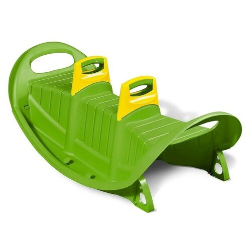 Качалка «Трио», цвет зелено-жёлтый