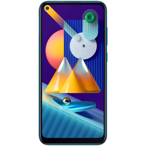 фото Смартфон samsung galaxy m11, бирюзовый