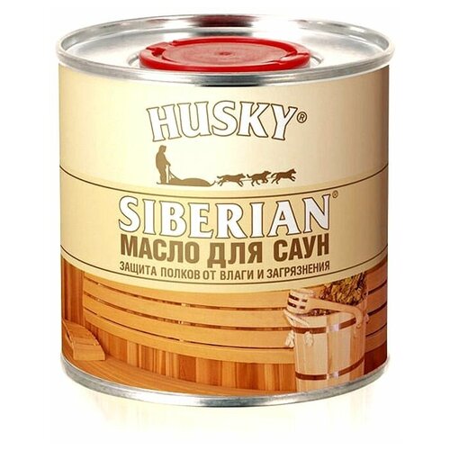 Масло HUSKY Siberian для саун, бесцветный, 0.25 л