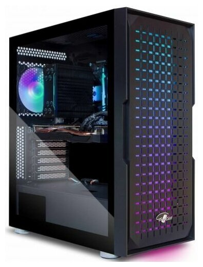 Компьютерный корпус ATX Eurocase SURTUR без БП, RGB, USB 3.0