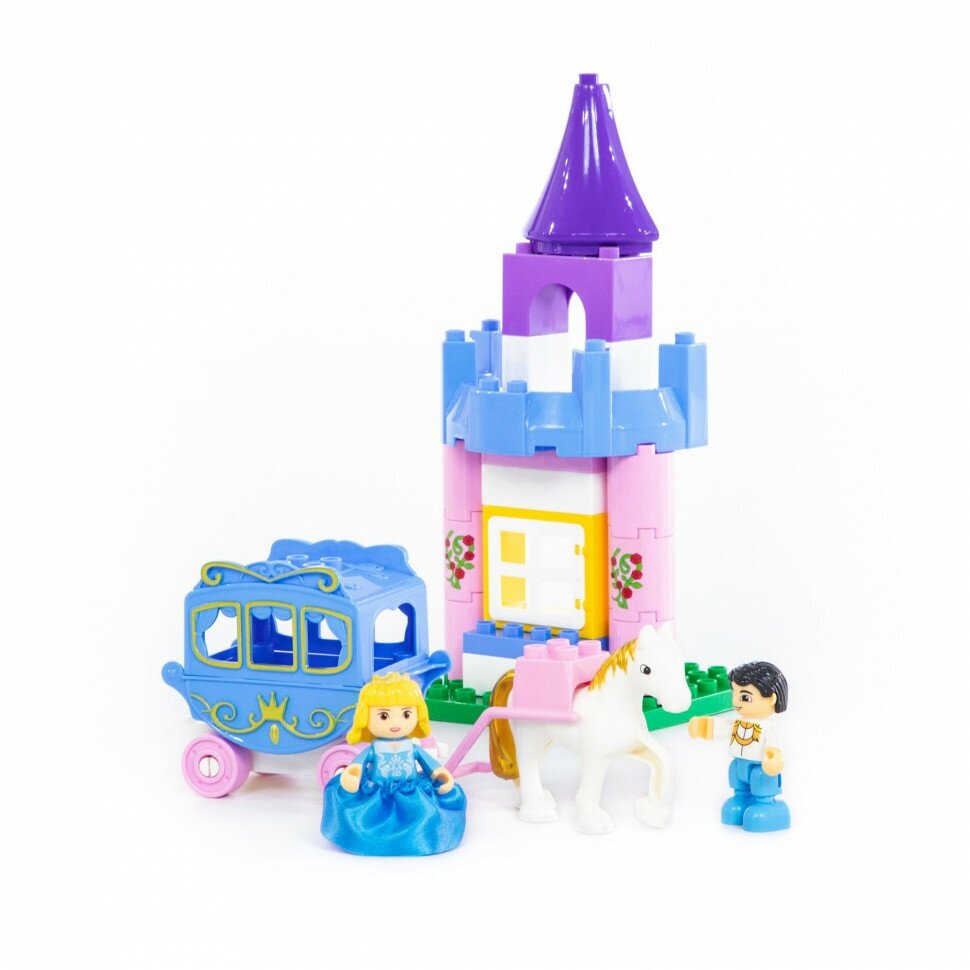 Конструктор "Макси" - "Весёлая принцесса" (146 элементов), 77684-PL — фото 1