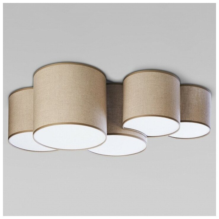 Потолочная люстра TK Lighting Mona 6593 Mona Nature