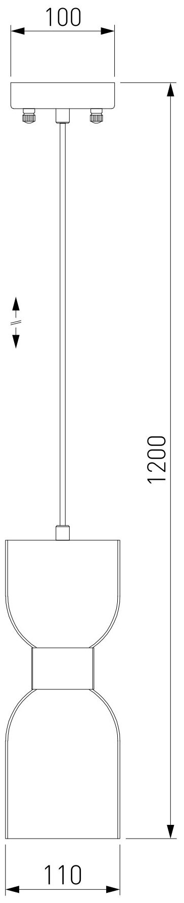 Подвесной светильник Tandem Eurosvet 50118/1 никель (a053236) - фото №7