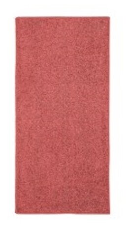Ковер ИКЕА АЛЛЕРСЛЕВ, светлый коричнево-красный, 1.2 х 0.57 м