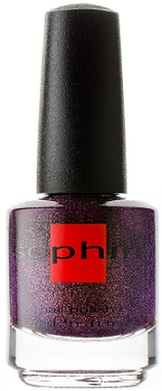 Sophin Sand Effect - Софин Лак для ногтей №0280 (фиолетовый лак с содержанием большого количества золотистого и малинового шиммера), 12 мл -