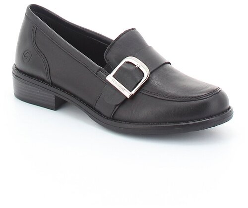 Туфли  Remonte, демисезонные, натуральная кожа, размер 38, черный