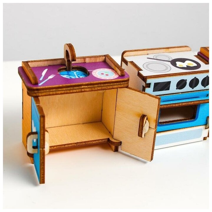 Набор мебели для кукол Лесная мастерская "Кухня" (5378469)