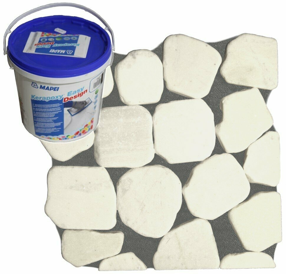 Затирка Mapei Kerapoxy Easy Design №114 антрацит 3 кг - фотография № 9