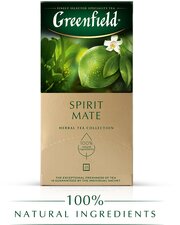 Чайный напиток травяной Greenfield Spirit Mate в пакетиках, 25 пак.