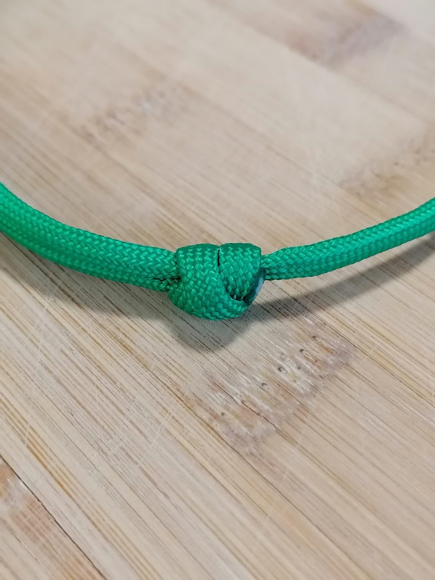 Шнурок для адресника, зеленый, размер S - 20-40 см - фотография № 2