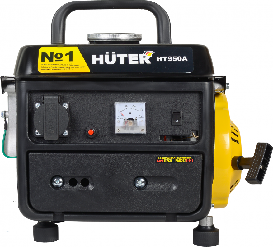 Портативный бензогенератор HUTER HT950A