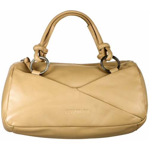 Сумка Cerruti Pocket Beige, 12.5х17 см, натуральная кожа, бежевый.