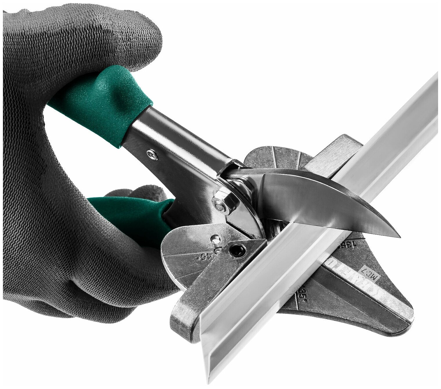 KRAFTOOL MC-7 ножницы угловые для пластмассовых и резиновых профилей(23372) - фотография № 5