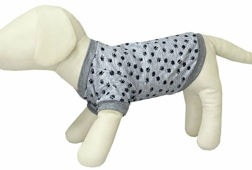 OSSO Fashion одежда для собак. Футболка "Лапки" (30 ) - фотография № 5