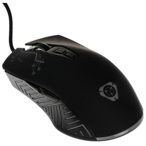 Мышь Saibot MX-3 игровая проводная 7 кнопок 7200 dpi USB подсветка чёрная 100600₽