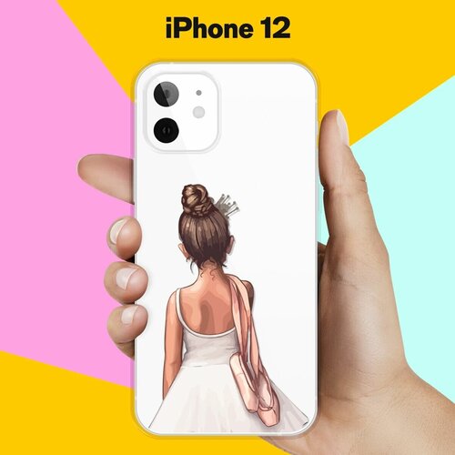 Силиконовый чехол Юная балерина на Apple iPhone 12