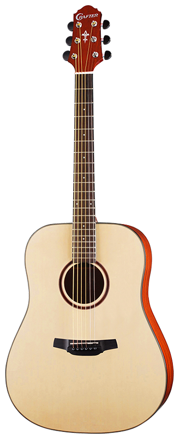 Акустическая гитара Crafter HD-250/N бежевый - фото №1