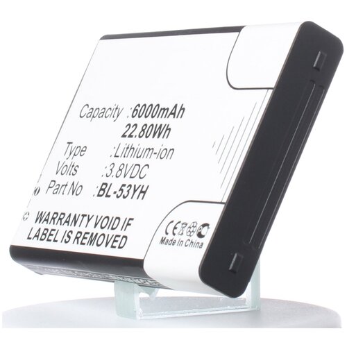 фото Аккумулятор ibatt ib-u1-m720 6000mah для lg d855 g3, d850 g3, d851 g3, d856 (lg g3 dual-lte), f400 g3, vs985 g3, ls990 g3, d855, vs985,