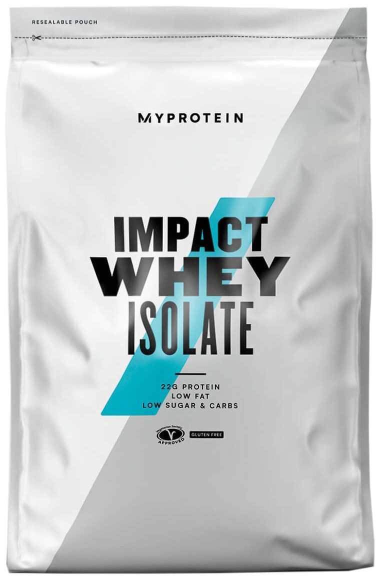Изолят сывороточного протеина Myprotein, Impact Whey Isolate, 2500г (Ванильный) Белок для похудения, набора мышечной массы для мужчин и женщин
