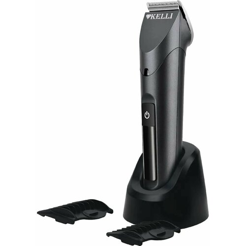 Машинка для стрижки KELLI KL-7020 45 Вт 5 насадок чёрный 123500₽