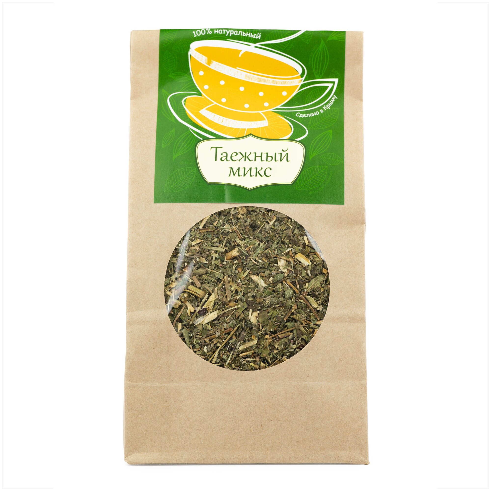 Травяной чай Таежный микс сбор рассыпной фиточай 100 гр