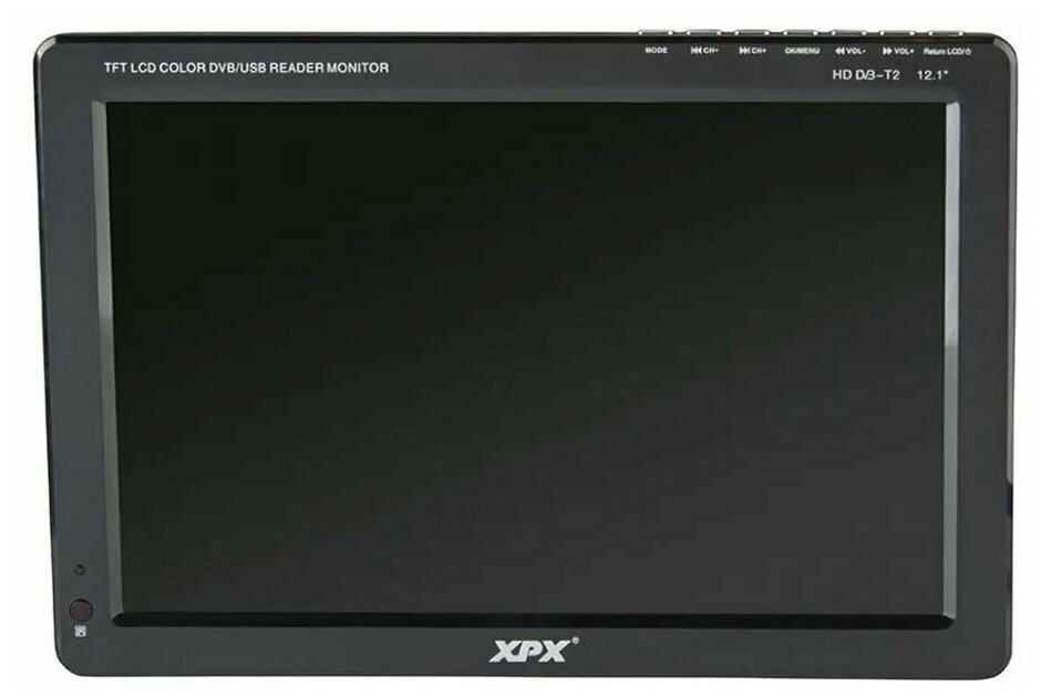 Портативный телевизор XPX EA-129D DVB-T2 12" (2304х1296)