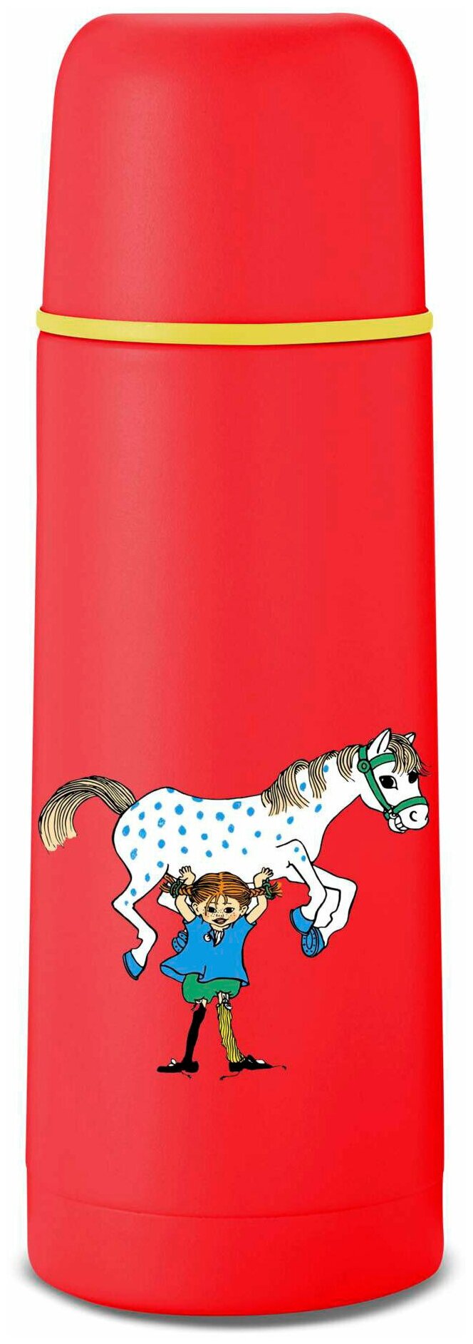 Термос детский Primus Vacuum bottle 0.35 Pippi Red