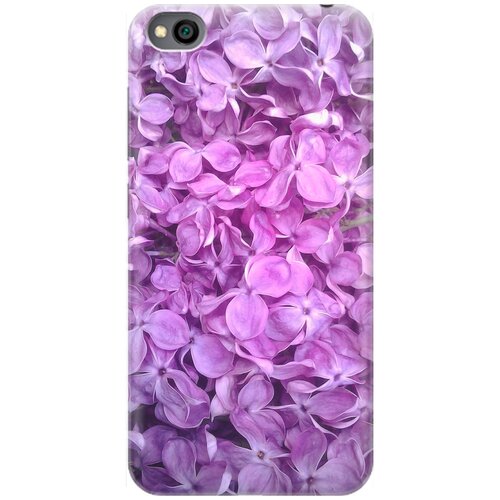 фото Силиконовый чехол на xiaomi redmi go / сяоми редми го с принтом "цветы серени" gosso