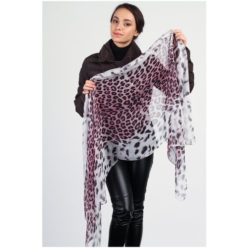 Палантин Laura Milano, 170х70 см, розовый