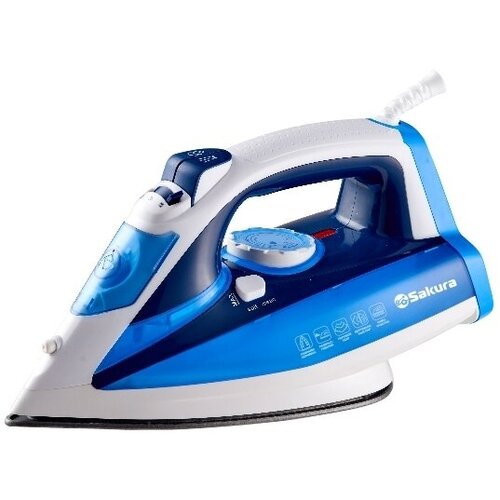 Утюг SAKURA SA-3053CGR белыйбирюзовый 157000₽