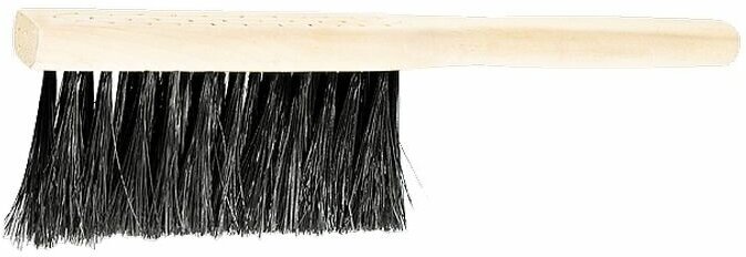 Щетка-сметка трехрядная, 320 мм, деревянная ручка Сибртех