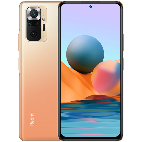 Смартфон Xiaomi Redmi Note 10 Pro 6/128 ГБ Global, Dual nano SIM, бронзовый градиент