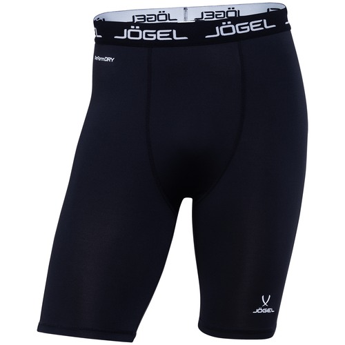 фото Шорты компрессионные jogel camp tight short performdry jbl-1300-061, черный/белый (l)