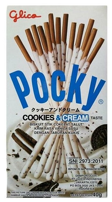 Палочки Pocky со вкусом кремовый орео, 40г - фотография № 10