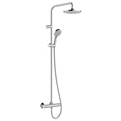 Душевая система Hansgrohe Showerpipe 230 1jet Vernis Shape Green 26318000 хром