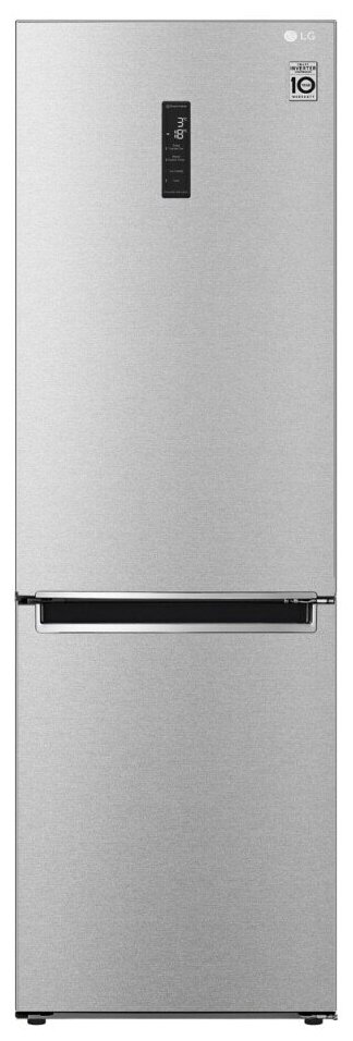 Холодильник LG DoorCooling+ GA-B459MAUM, серебристый - фотография № 1