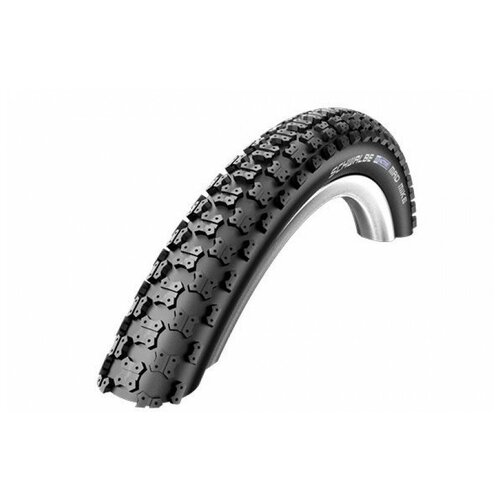 фото Велопокрышка schwalbe mad mike bmx k-guard, 57-406, 20х2,125, b/b hs137 sbc, черная, 11117400.01