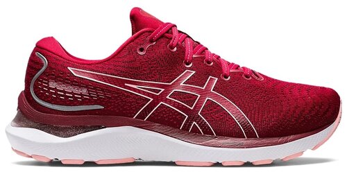 Кроссовки ASICS, размер 39 EUR, бордовый