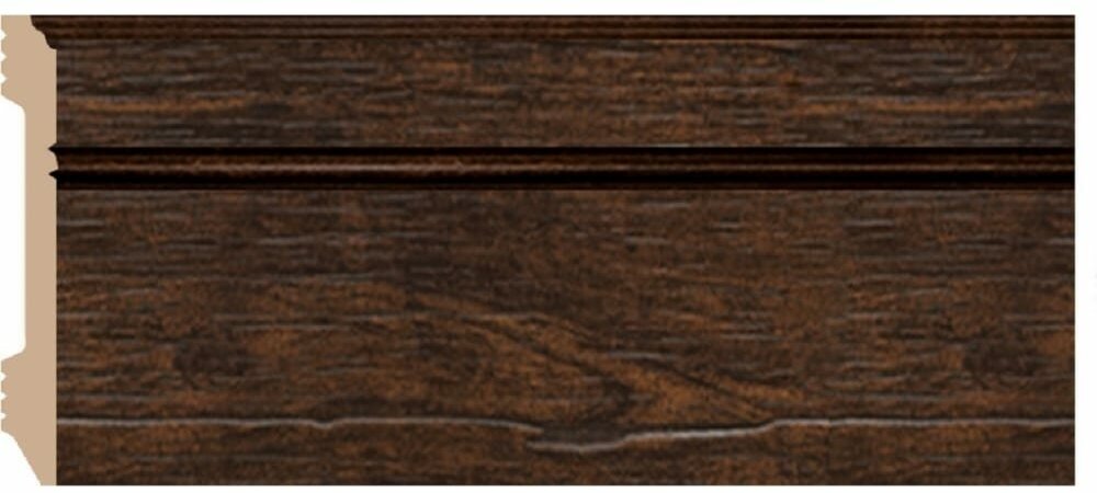 фото Цветной напольный плинтус Decomaster D105-966, 1шт (длина 2,4м)