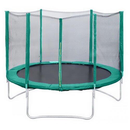 Каркасный батут КМС Trampoline 8 240х240х213 см , зеленый