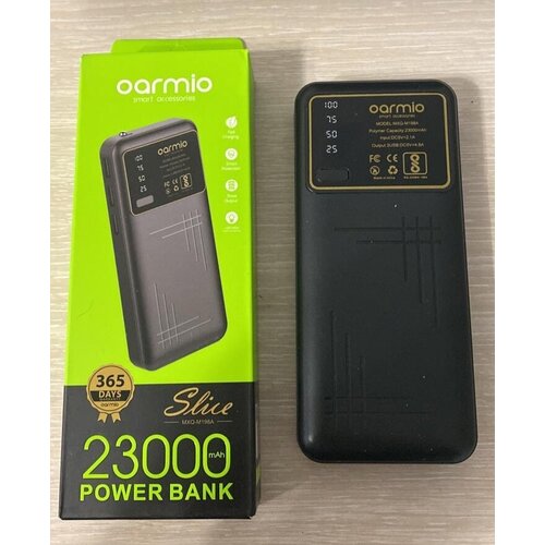 Внешний аккумулятор Power Bank Oarmio 23000 mah /MXQ-M198A /3 USB с фонариком/черный