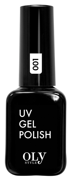 Гель-лак для ногтей Oly Style UV Gel Polish 001 Черный 10 мл