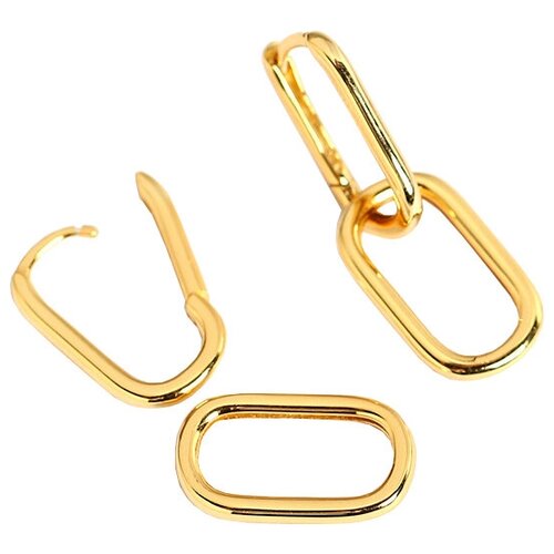 Серьги с подвесками Nouvelle mode, золотой серьги с подвесками nouvelle mode нержавеющая сталь жемчуг культивированный золотой белый