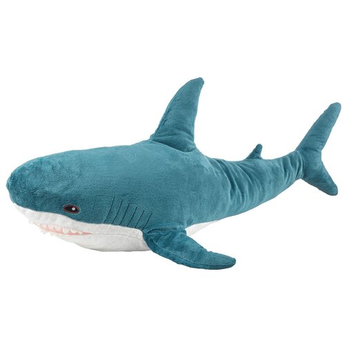 Мягкая игрушка акула Шведский Дом (аналог икеа блохэй), 100 см, синий букет оркестр биение сердца