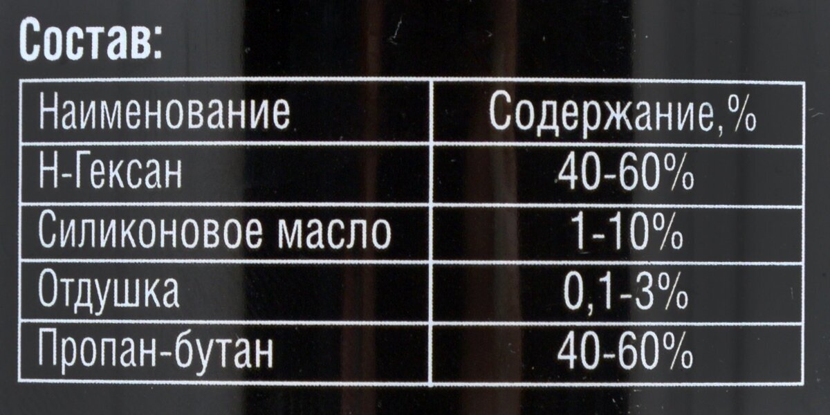 Полироль торпеды 650мл аэрозоль