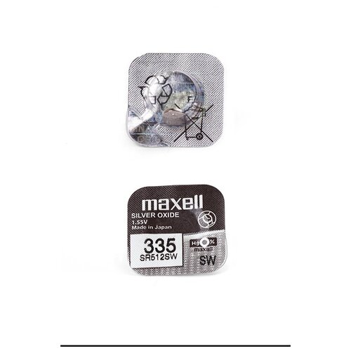 батарейка maxell sr 315 716 sw 1шт Батарейка Maxell SR512SW, в упаковке: 1 шт.